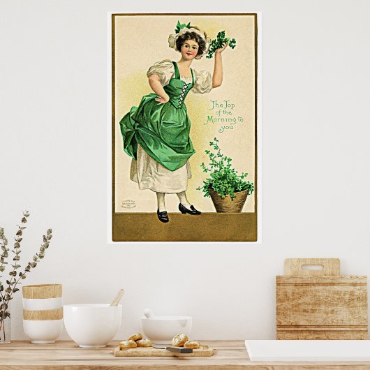 Sint Patrick's Day Poster (Keuken)