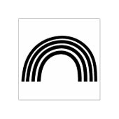 Sint Patrick's Day regenboogstempel Rubberstempel (Afrduk)