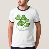  Sint Patrick's Day Shamrock Art  T-shirt (Voorkant)