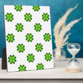 Sint-Patrick's Day Shamrock Background Fotoplaat (Zijkant)