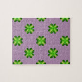 Sint-Patrick's Day Shamrock Background Legpuzzel (Horizontaal)