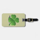 Sint-Patrick's Day Shamrock Clover-Bagagelabel Bagagelabel (Voorkant horizontaal)