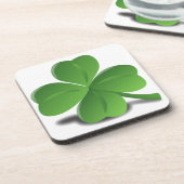 Sint-Patrick's Day Shamrock Clover Cork Onderzette Drankjes Onderzetter (Linkerzijde)