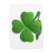 Sint Patrick's Day Shamrock Clover Flexible Magnet Magneet (Verticaal)