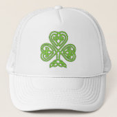 Sint-Patrick's Day Shamrock Clover-Pet Trucker Pet (Voorkant)