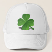 Sint-Patrick's Day Shamrock Clover-Pet Trucker Pet (Voorkant)