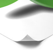 Sint-Patrick's Day Shamrock Clover-Poster Poster (Hoek)