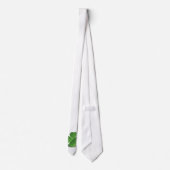 Sint-Patrick's Day Shamrock Clover-Stropdas Stropdas (Achterkant)