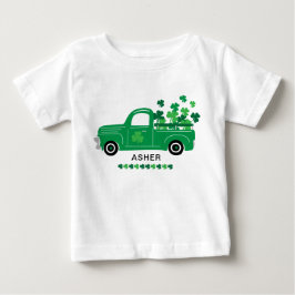 Sint Patrick's Day Shamrock Truck Persoonlijke naa