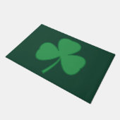 Sint Patrick's Day Shamrock Welcome Doormat Rug Deurmat (Schuin)