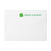 Sint-Patrick's Day Shamrocks (Achterkant)