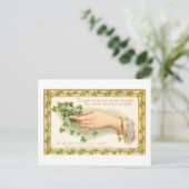  Sint Patrick's Day Shamrocks Briefkaart (Staand voorkant)