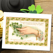  Sint Patrick's Day Shamrocks Briefkaart