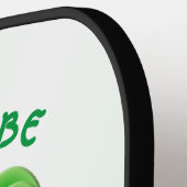 Sint-Patrick's Day Shamrocks Pickleball Paddle (Links Detail)