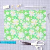 Sint Patrick's Day Shamrocks Retro Waterverf Tissuepapier (Craft)