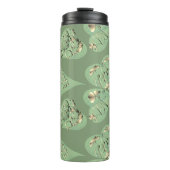 Sint-Patrick's Day Shamrocks Thermal Tumbler Thermosbeker (Voorkant)
