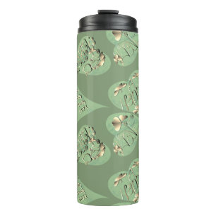 Sint-Patrick's Day Shamrocks Thermal Tumbler Thermosbeker
