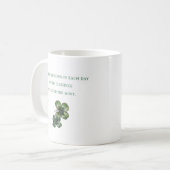  Sint Patrick's Day Shamrocks & Violets Koffiemok (Voorkant links)