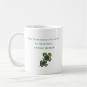  Sint Patrick's Day Shamrocks & Violets Koffiemok (Links)