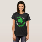 Sint Patrick's Day Shenanigans overweldigt de Redh T-shirt (Voorkant volledig)