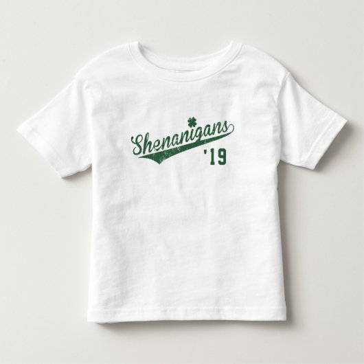 Sint-Patrick's Day Shenanigans Team Kinder Shirts (Voorkant)