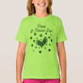 Sint Patrick's Day shirt voor kinderen (Voorkant)