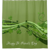 Sint Patrick's Day Shower Curtain Floral Douchegordijn (Voorkant)