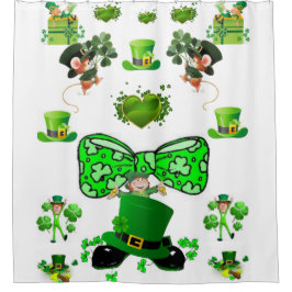 Sint Patrick's Day Showercurtain Douchegordijn