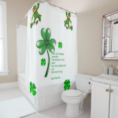 Sint Patrick's Day Showercurtain Douchegordijn (In situ)