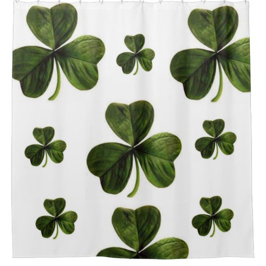 Sint Patrick's Day Showercurtain Douchegordijn (Voorkant)