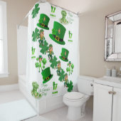 Sint Patrick's Day Showercurtain Douchegordijn (In situ)