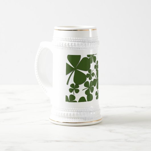 Sint Patrick's Day Stein Bierpul (Voorkant links)
