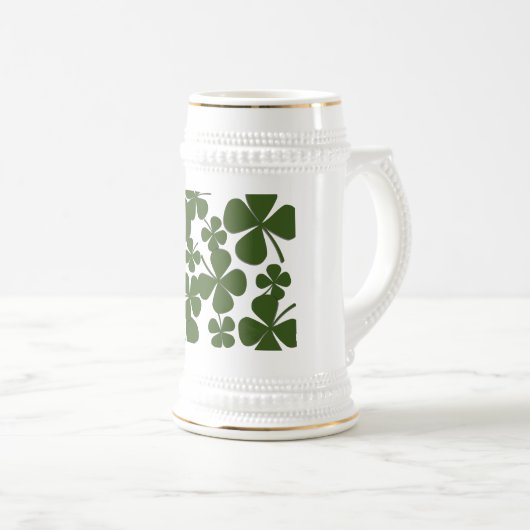 Sint Patrick's Day Stein Bierpul (Voorkant rechts)