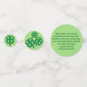 Sint Patrick's Day Succes van de Ierse groeten Confetti (Voorkanten)