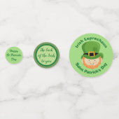 Sint Patrick's Day Succes van de Ierse groeten Confetti (Achterkanten)