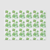 Sint Patrick's Day Tissue Paper Owl Tissuepapier (Voorkant)