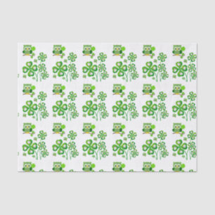 Sint Patrick's Day Tissue Paper Owl Tissuepapier