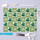 Sint Patrick's Day Tissue Paper Petten Hoorten Tissuepapier (Craft)
