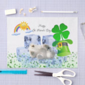 Sint Patrick's Day Tissue Paper Polar Beer Tissuepapier (Craft)