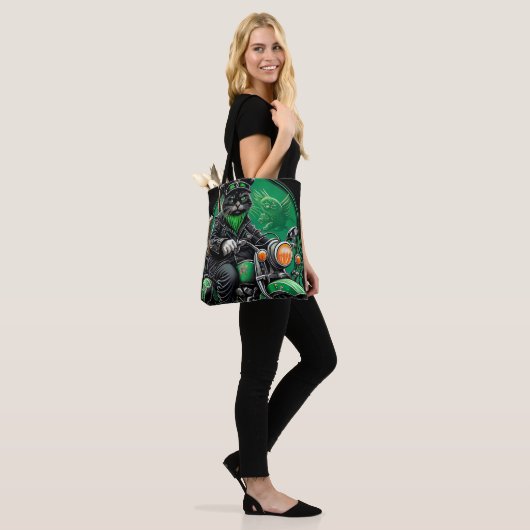 Sint Patrick's Day Tote Bag (Op model)