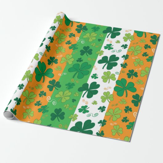 Sint Patrick's Day Traditioneel papier voor het ve (Uitgerold)