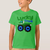 Sint Patrick's Day Truck, speciaal Kind T-shirt (Voorkant)