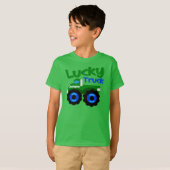 Sint Patrick's Day Truck, speciaal Kind T-shirt (Voorkant volledig)