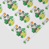 Sint Patrick's Day Weefselpapier Beer Tissuepapier (Detail)