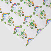 Sint Patrick's Day Weefselpapier regenboog Tissuepapier (Detail)