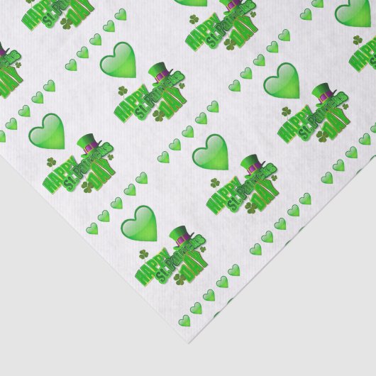 Sint-Patrick's Day Weefselpapier Tissuepapier (Detail)