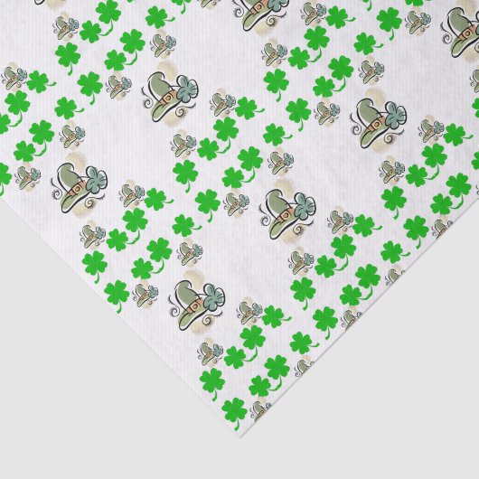 Sint-Patrick's Day Weefselpapier Tissuepapier (Detail)