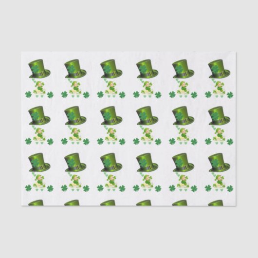 Sint-Patrick's Day Weefselpapier Tissuepapier (Voorkant)