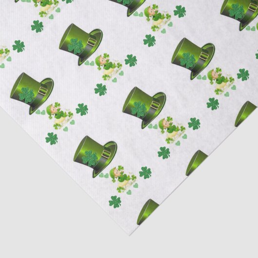 Sint-Patrick's Day Weefselpapier Tissuepapier (Detail)