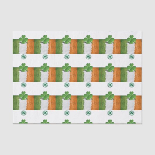 Sint-Patrick's Day Weefselpapier Tissuepapier (Voorkant)